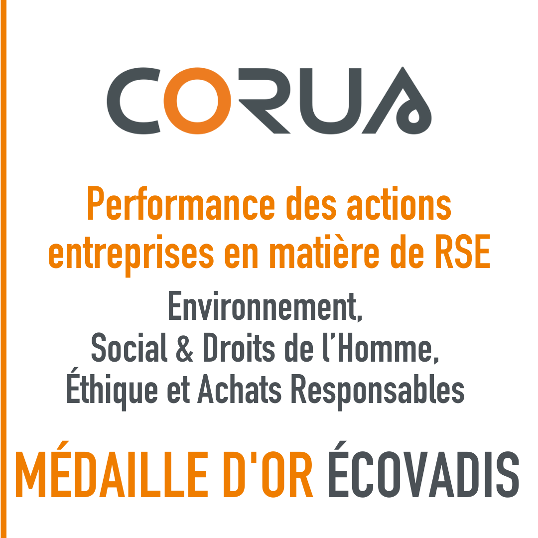 CORUS_RSE MEDAILLE OR ECOVADIS 