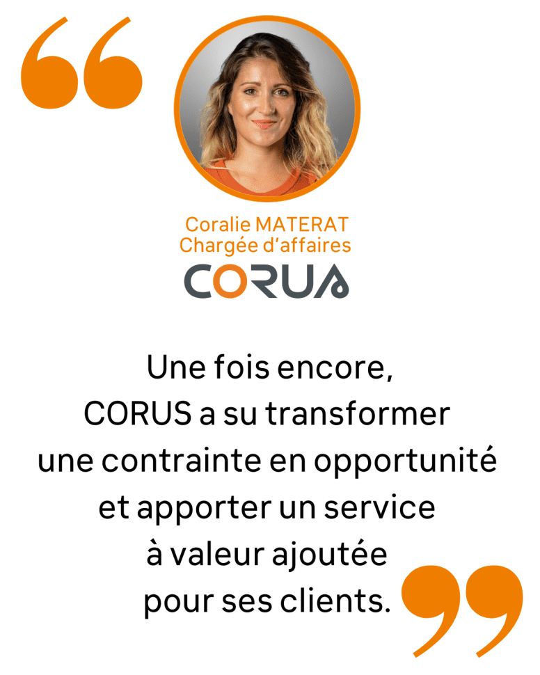 CORUS Rebond papier-opportunité
